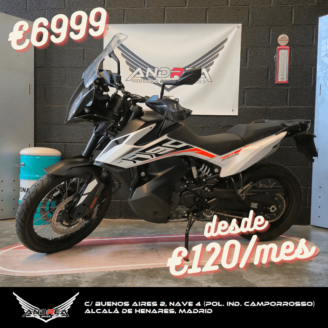 KTM 790 ADVENTURE, 2019 – CARNET A2 