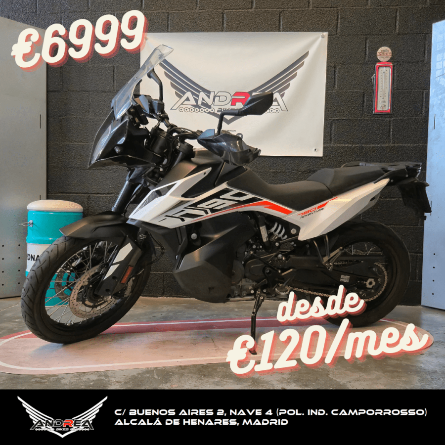 KTM 790 ADVENTURE, 2019 – CARNET A2 