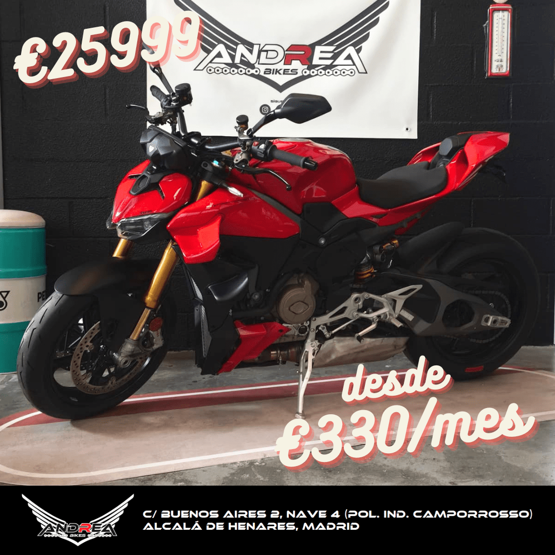 DUCATI STREETFIGHTER V4S, 2025 NUEVO MODELO