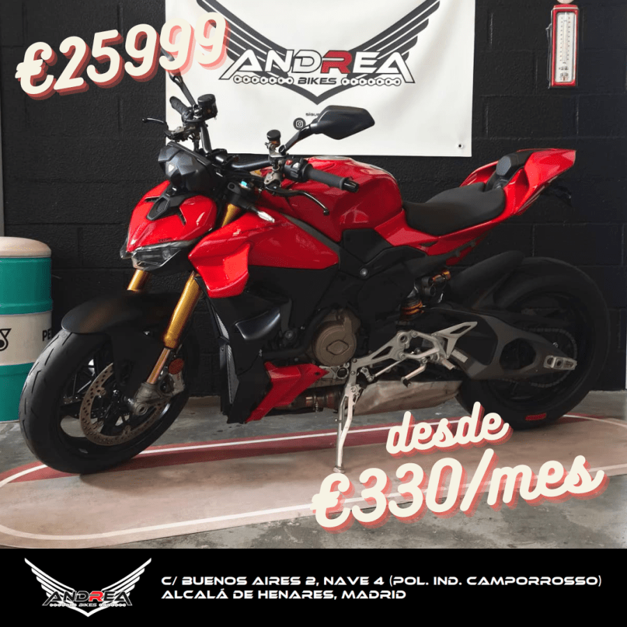 DUCATI STREETFIGHTER V4S, 2025 NUEVO MODELO