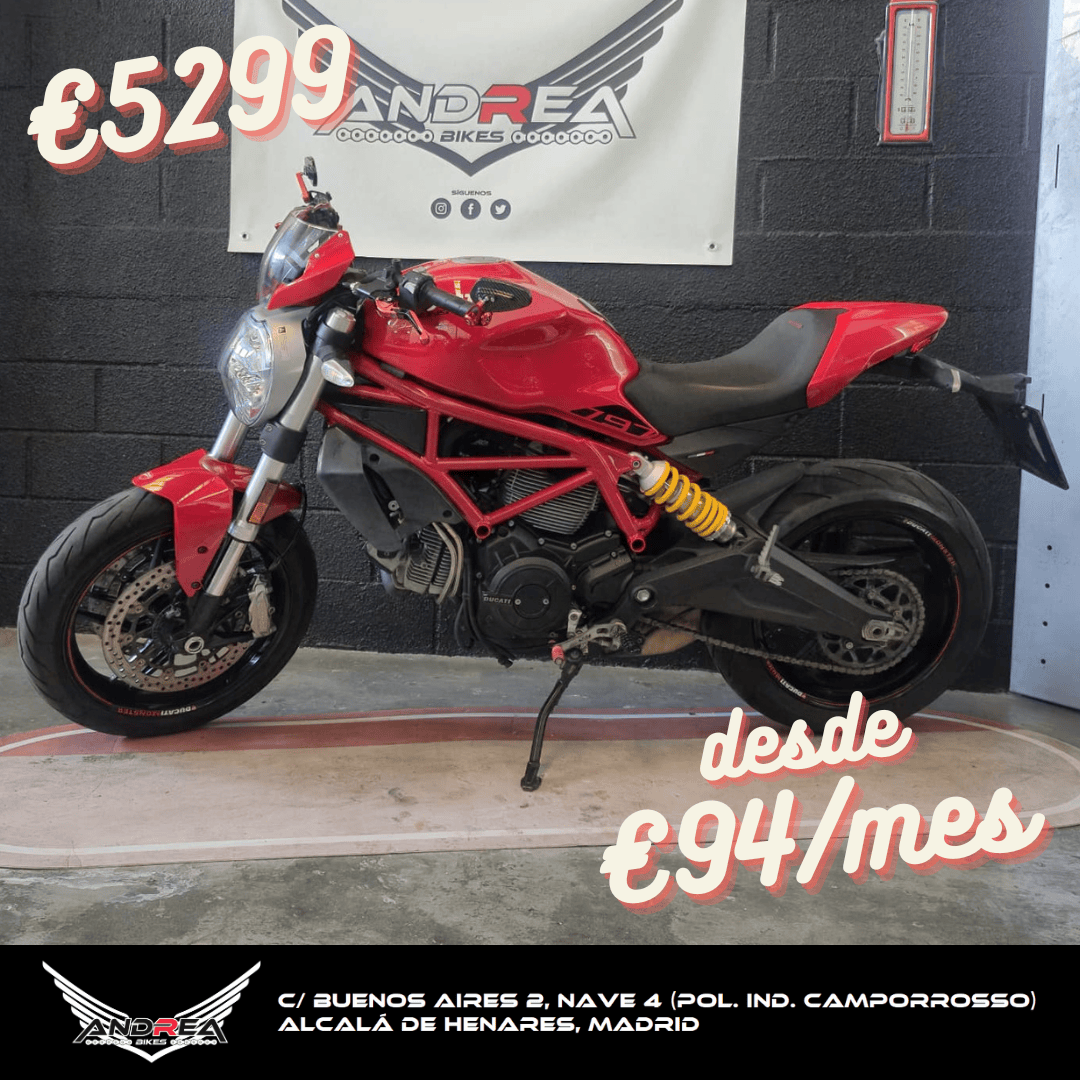 DUCATI MONSTER 797, 2019