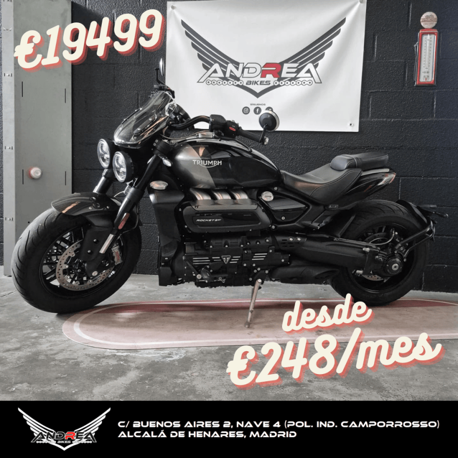 Triumph Rocket 3 GT Triple Black, 2021